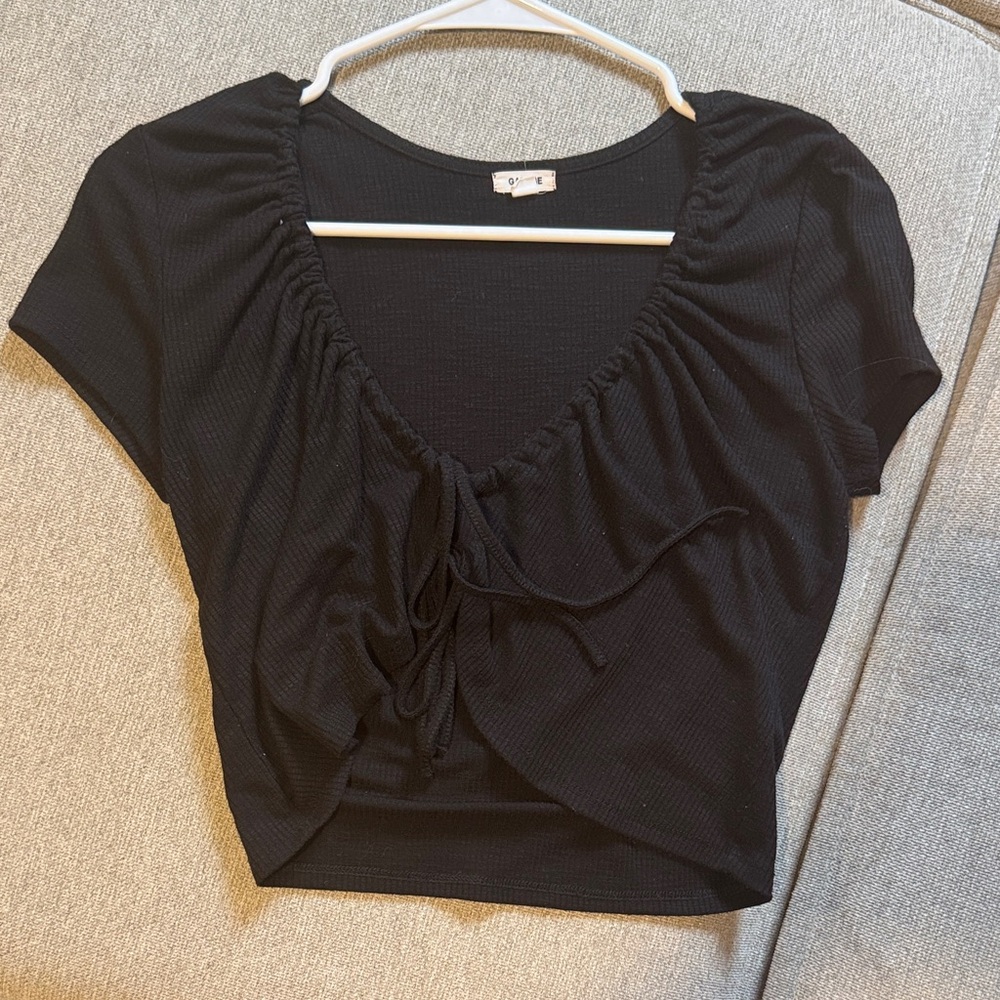 Open tie top